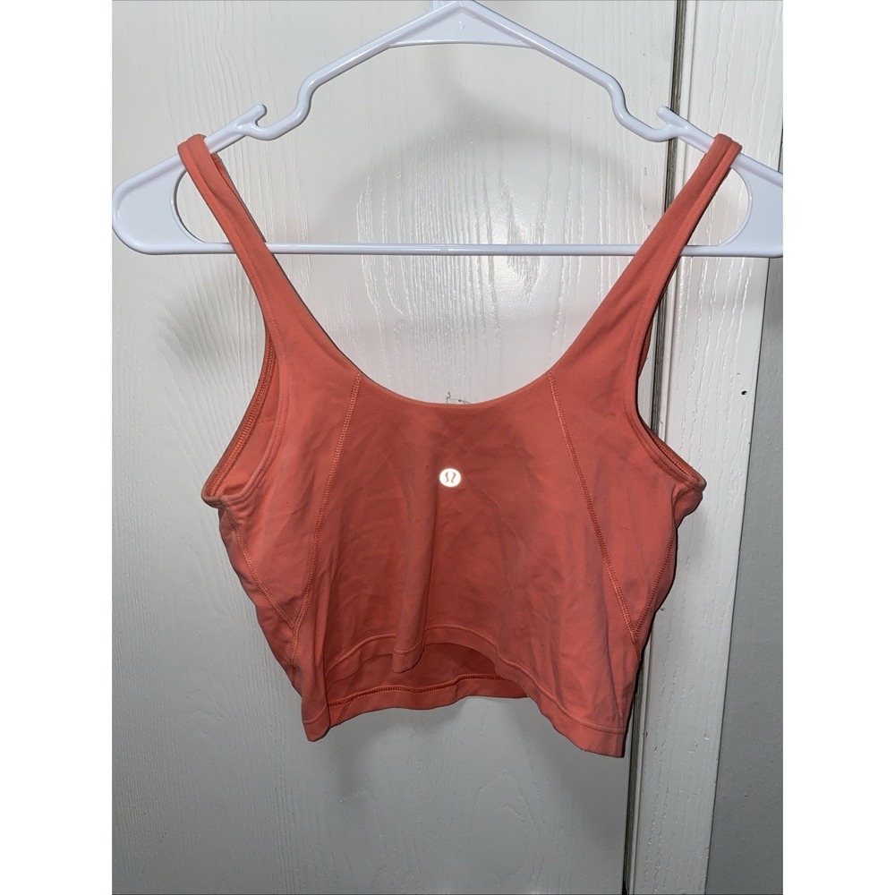 Lululemon Align Women's Coral Atheltic Tank Top Size 6 - Picture 5 of 6